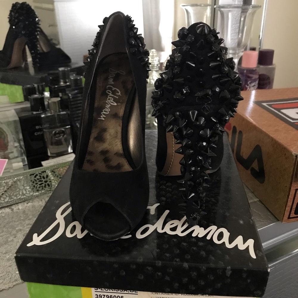 Sam Edelman “Lorissa” studded high heel shoe